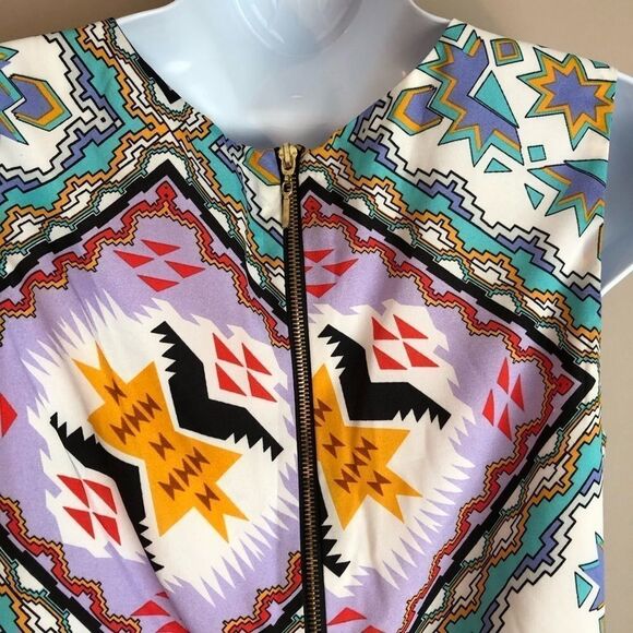 Naven Aztec Shift Dress - Picture 5 of 6
